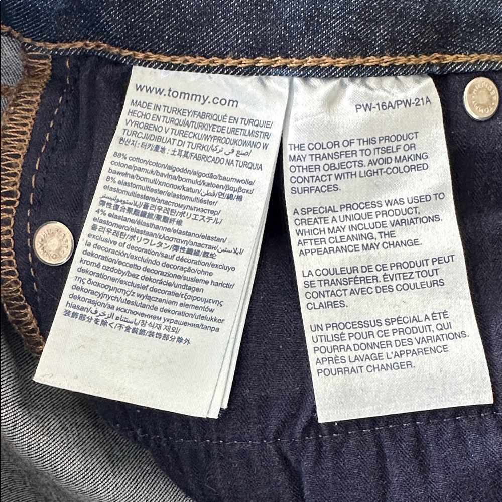 Tommy Hilfiger Denim Jeans Lisbon HW Slim Straight | Size 26/32 Skinny Straight - Picture 8 of 11